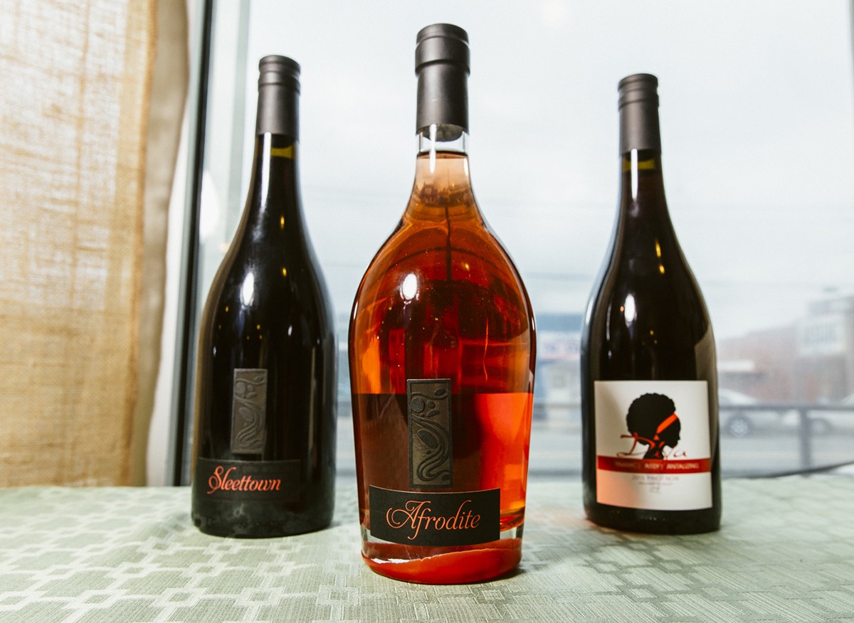 Faustin especially enjoys working on his Wines for a Cause series. Photo by Ashley Anderson.