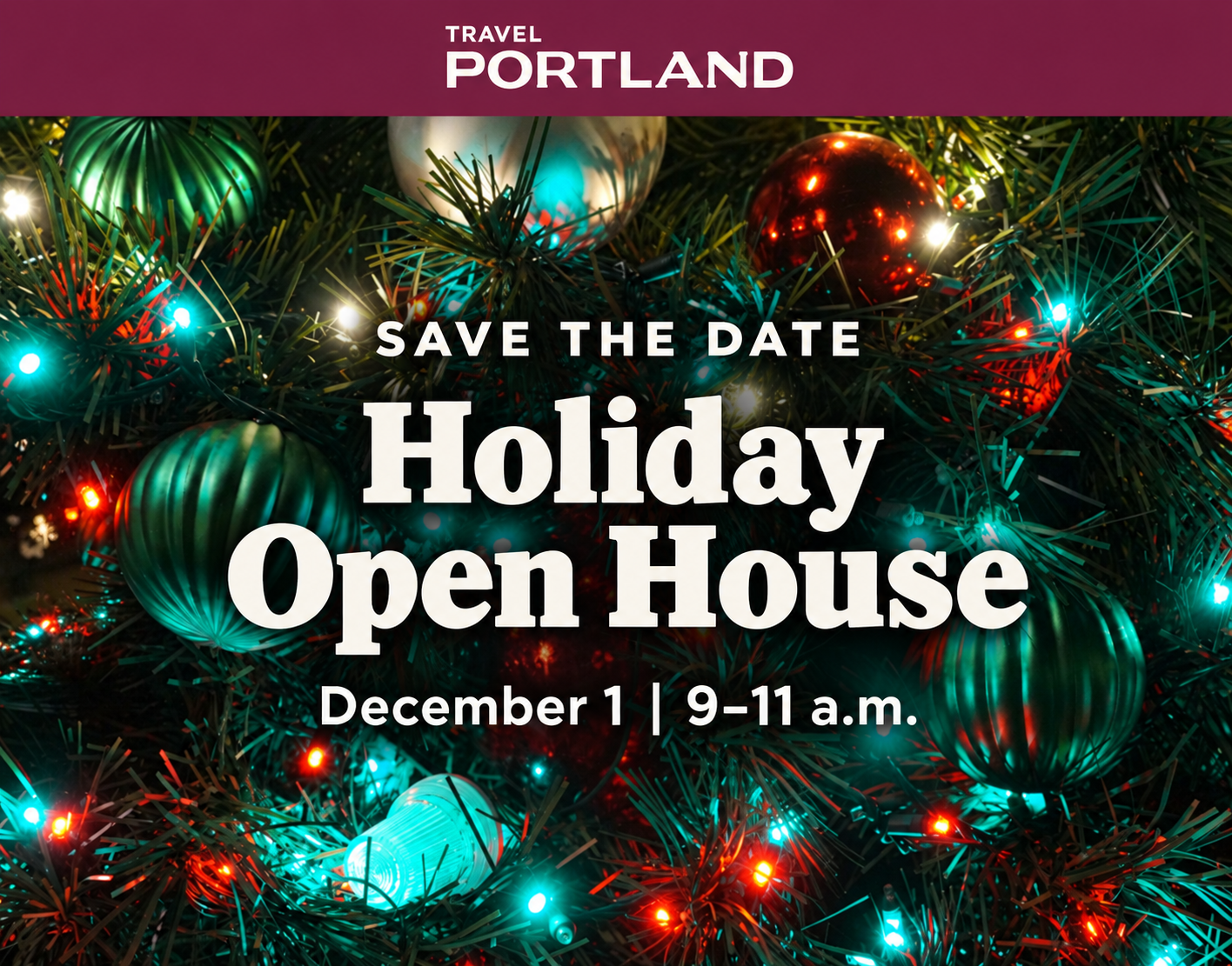 Event Photo: Travel Portland Holiday Open House