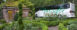 A motorcoach in Washington Park.