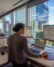Travel Portland\'s modern, open office features lots of natural light and collaborative work spaces.